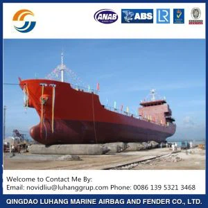 Luhang High Performance 1.5m X 18m Heavy Duty Ship Lancement / atterissage / Lifting / Moving / Salvage Airbag Suppliers